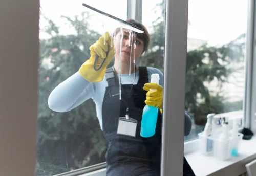 Nettoyage de vitres intérieures et extérieures à Ventron